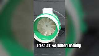 Beiaole Duct Fan for Healthy Classroom Airflow