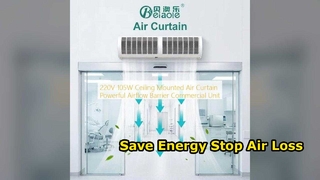 Titan Series Commercial Air Curtain Energy Saving Solution